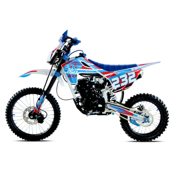 Motocross Barton BXF 150 PRO Rosu Albastru