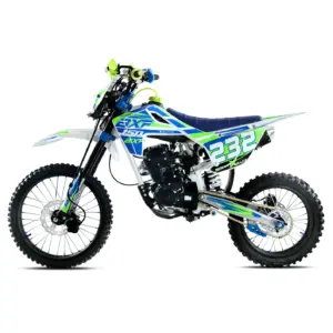 Motocross Barton BXF 150 PRO Verde Albastru